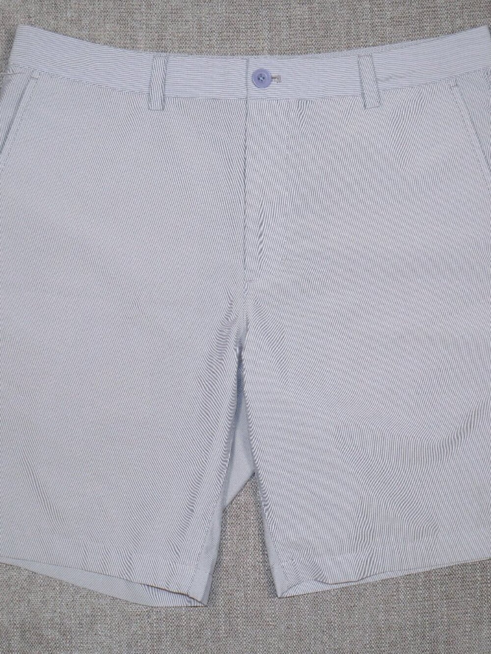 Vineyard Vines Shorts Mens 34 Micro Stripe Blue Fairway Short Golf Stretch Chino